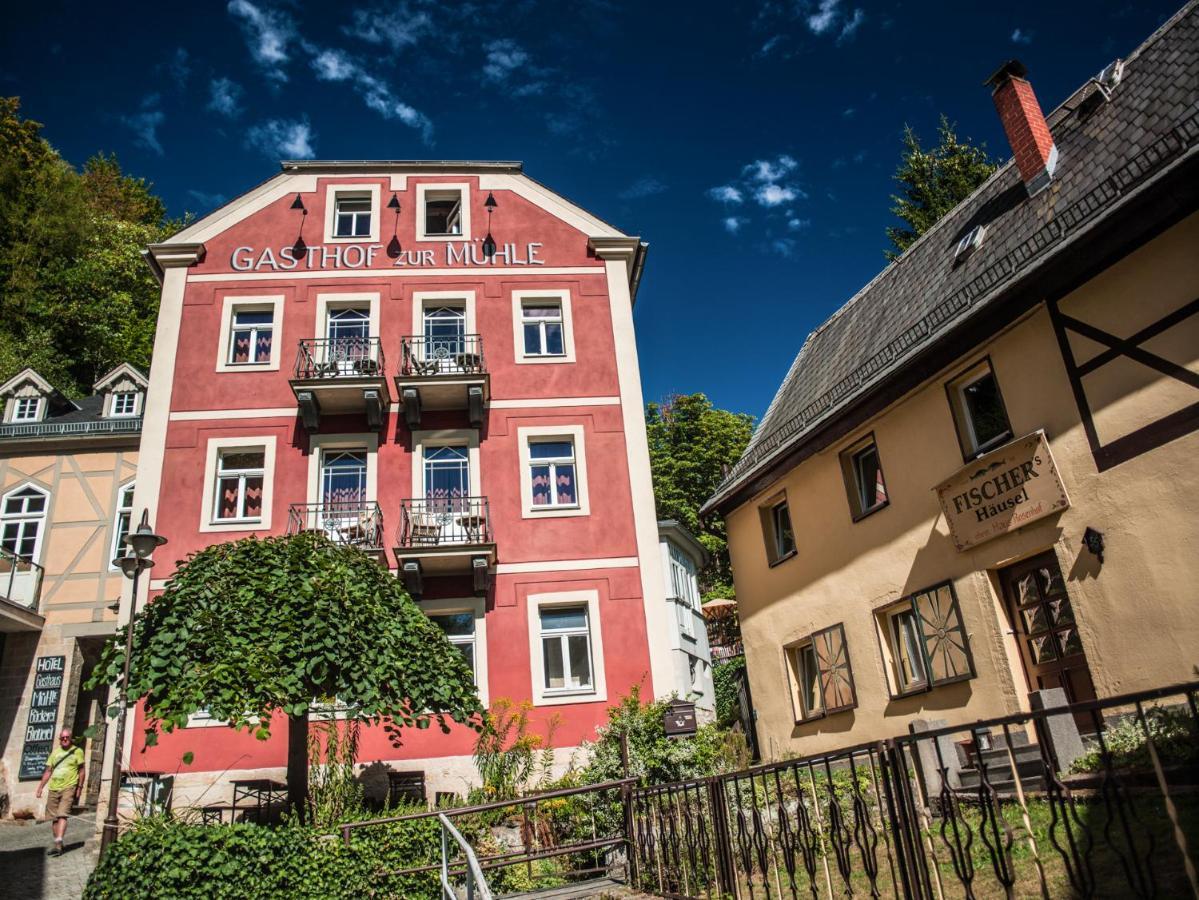 Bio-Hotel Zur Muehle Bad Schandau Exterior photo