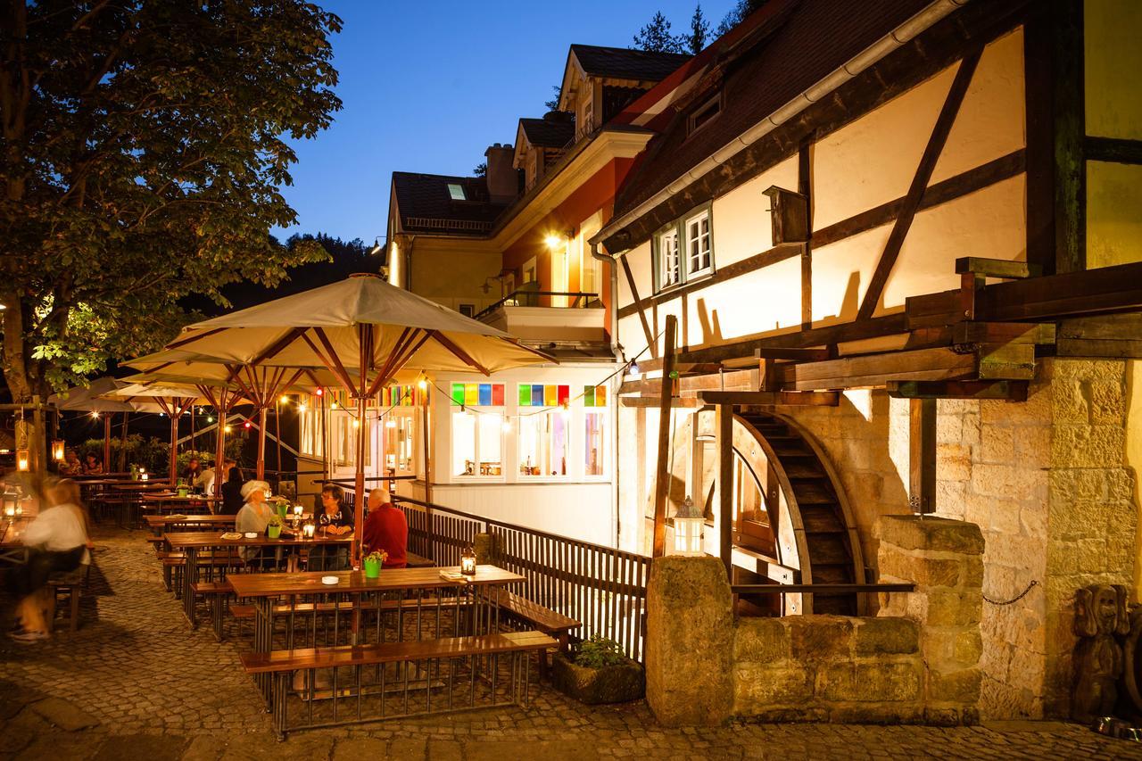 Bio-Hotel Zur Muehle Bad Schandau Exterior photo
