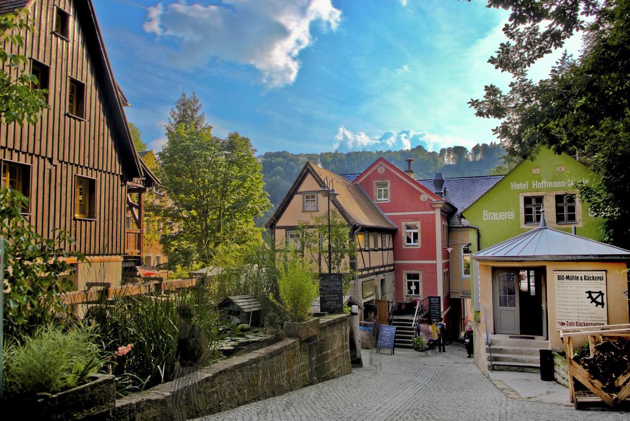 Bio-Hotel Zur Muehle Bad Schandau Exterior photo