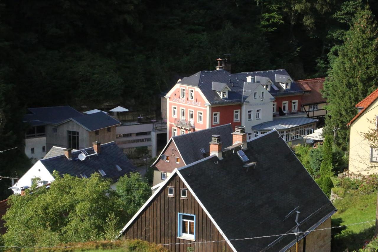 Bio-Hotel Zur Muehle Bad Schandau Exterior photo